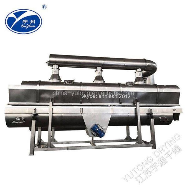 Food Industry Vfbd Dryer , Fast Horizontal Fluidized Bed Dryer