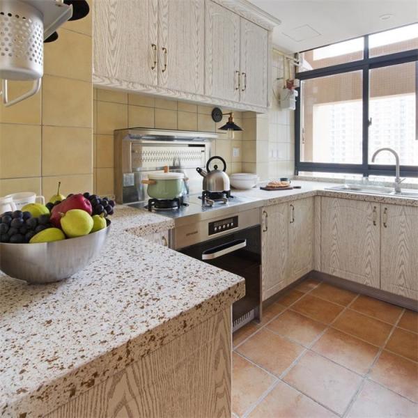 Cesto deslizante Laca de alto brilho Armário de parede de cozinha moderna com portas