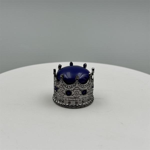 Environmental Crown Shaped Plastic Perfume Cap Universal Compatibility Customization For Sustainable Luxury
