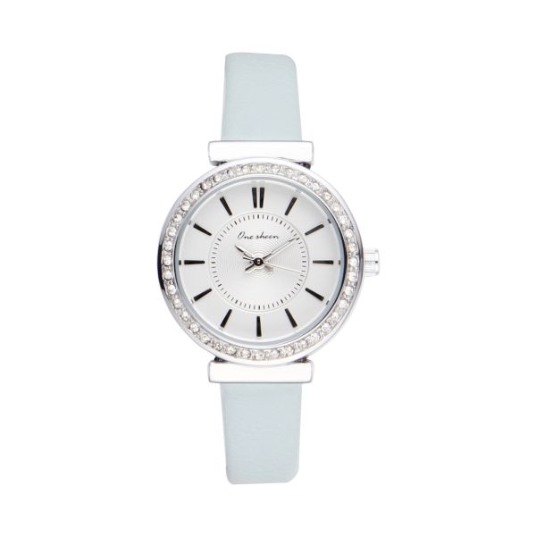 Girls Quartz White Leather Watch Fancy Women Watches Jewelry And Stylish ODM