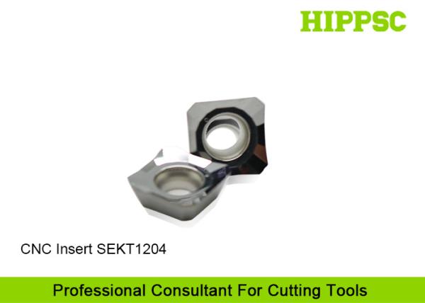 SEKT Cutting Tool Inserts Cemented Carbide On Without Coating PVD