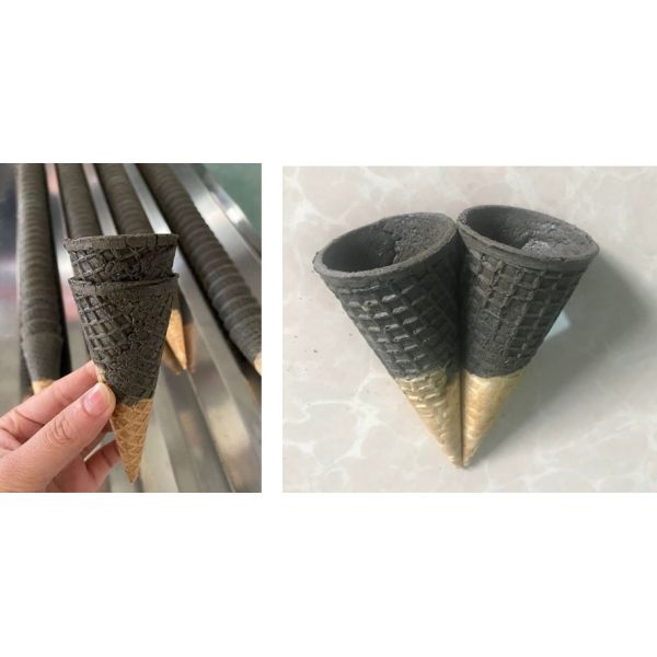 Коммерческая линия производства двухцветного мороженого из нержавеющей стали