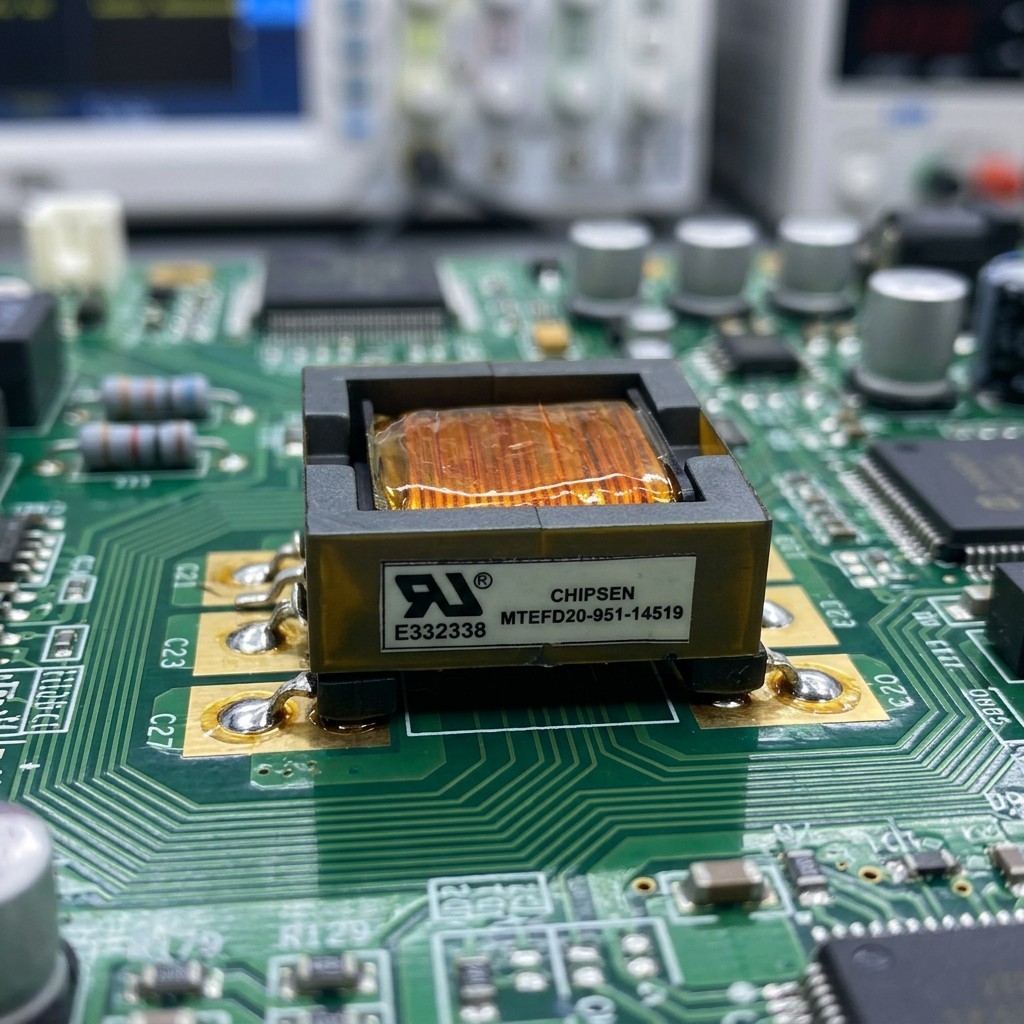 Low Profile High Frequency EFD20 SMD Transformer for Compact Power Supply Unit