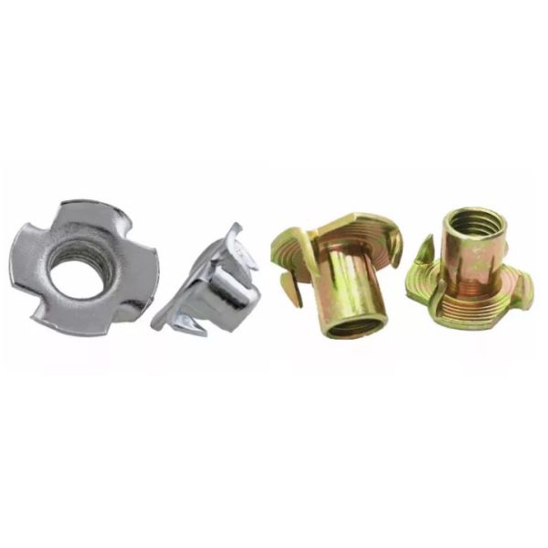 Grade 4.8 8.8 Hex Head Nuts M5 -M20 Carbon Steel Zinc Plated Four Jaw