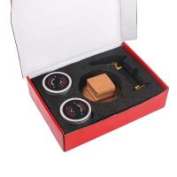 Black Red Bar cadeau outils Portable boisson cocktail kit de fumeur avec lampe de poche