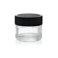 Personnalisez le bocal en verre à haute teneur en borosilicate du conteneur de concentré de verre Flow 5 ml