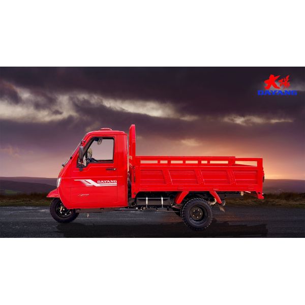 Бензиновый трехколесный грузовой мотоцикл 3-колесный моторизованный трехколесный китайский грузовой трехколесный