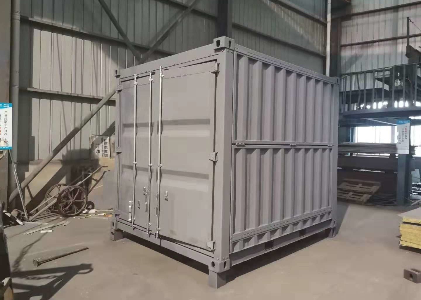 Дом контейнера складчатости 10ft офиса гостиницы полуфабрикат