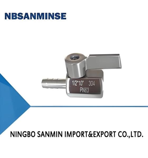 Mini Ball M/F Micro Pneumatic Solenoid Valve 1/4''