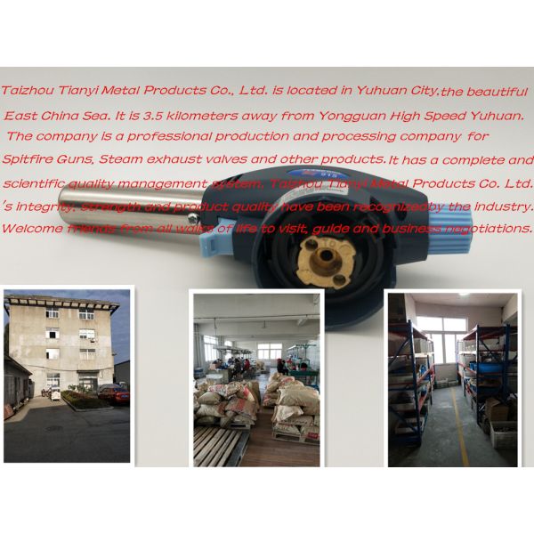 Портативное 17cm электрическое оружие пламени, факел газа бутана паяя