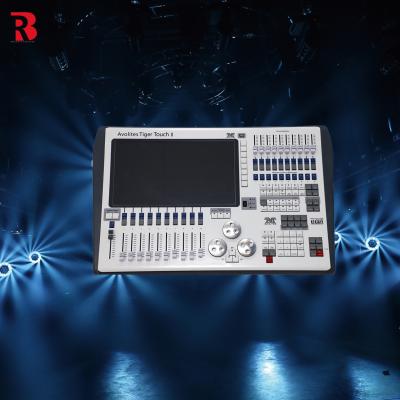 240V Tiger Controller II Máquina de efeito de palco de tela sensível ao toque de 17 polegadas para igreja Iluminação máquina de bolhas de festa