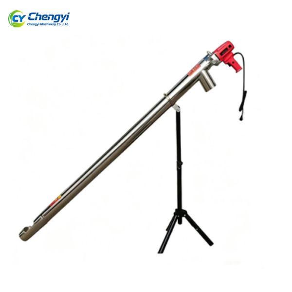 Stainless Steel Grain Conveyor Auger Rust Proof 12m Crop Transporter