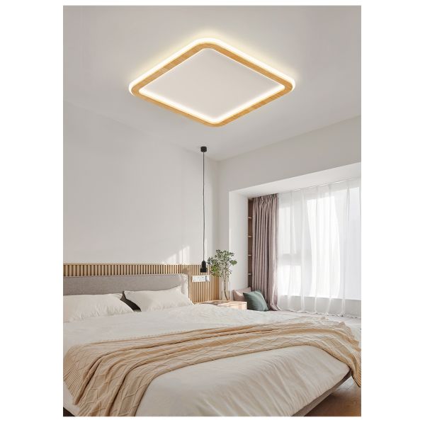Modern Ceiling Lights Living Room Art dero Cloud round Wooden ceiling lights(WH-WA-50)