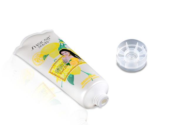 Labeling Body Lotion Plastic Cosmetic Tubes UV Coating Surface Decoration