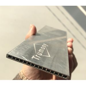 Порт плоской экструдированной трубы финиша мельницы конденсатора алюминиевой Multi