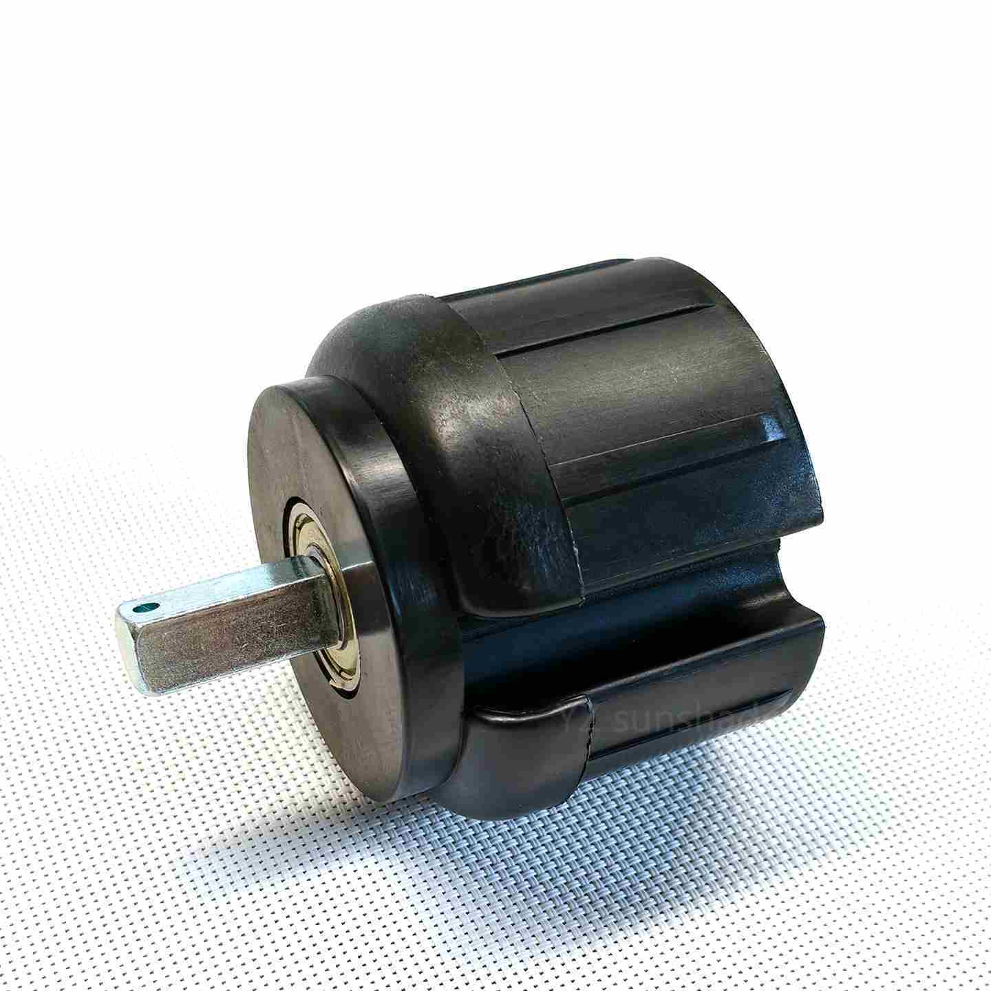 Crown Roller End Plug 3‑pcs Kit, Tubular Motor Accessories for Zip Screen