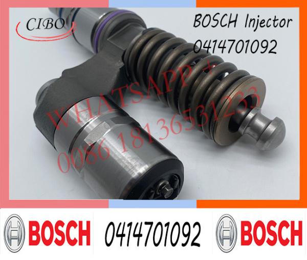 Bosch Excavator Injector D8 DL13 Engine Diesel Fuel Injector 0414701092 0414701043 1734493