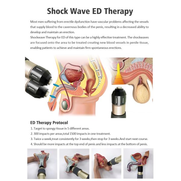 Professional Shockwave Machine for Muscle Recovery & Physiotherapy Treatment