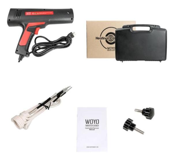HBR110V/220V Auto Electrical Test Equipment , WOYO Heating Bolt Remover US/EU/UK/AU Plug