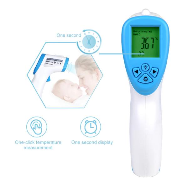 Digital Non Contact Infrared Forehead Thermometer Temperature Unit Main Unit