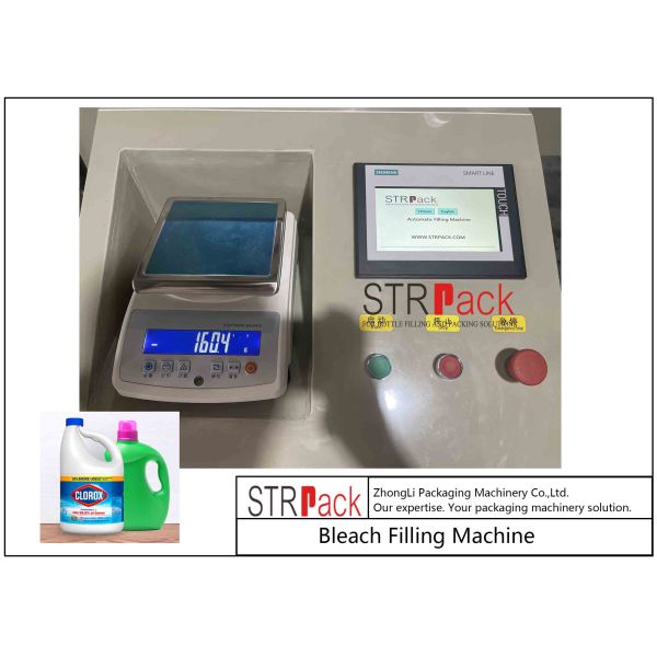 Anti Corrosive Bottle Filling Machine High Viscosity Chemical Detergent Toilet Cleaner