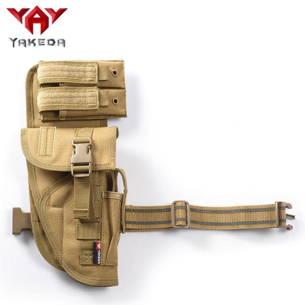 Universal Tactical Leg Holster With Magazine Pouch Fully Adjustable And Removable