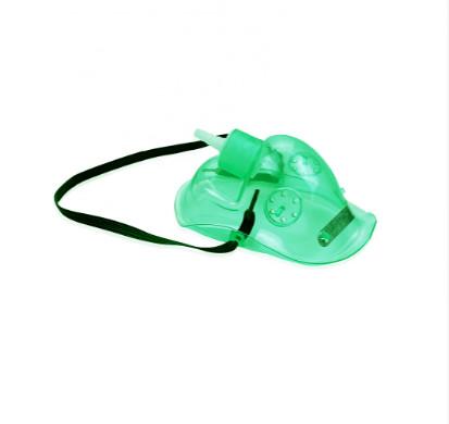 DEHP Free Plastic Elongated Oxygen Mask Medical Grade PVC