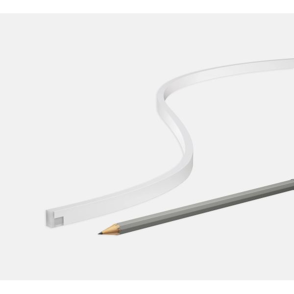 Ultra slim Mini Side-Bending Neon LED strip Light 6mm width 10mm height 10W/m 24VDC or 48VDC