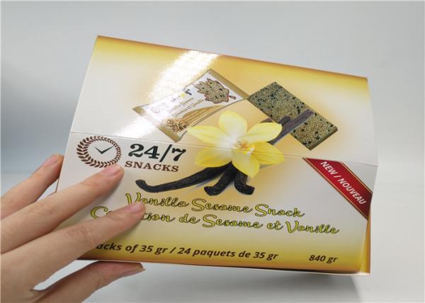 Impressão deslocada de empacotamento da laminação lustrosa branca das caixas da joia reciclável