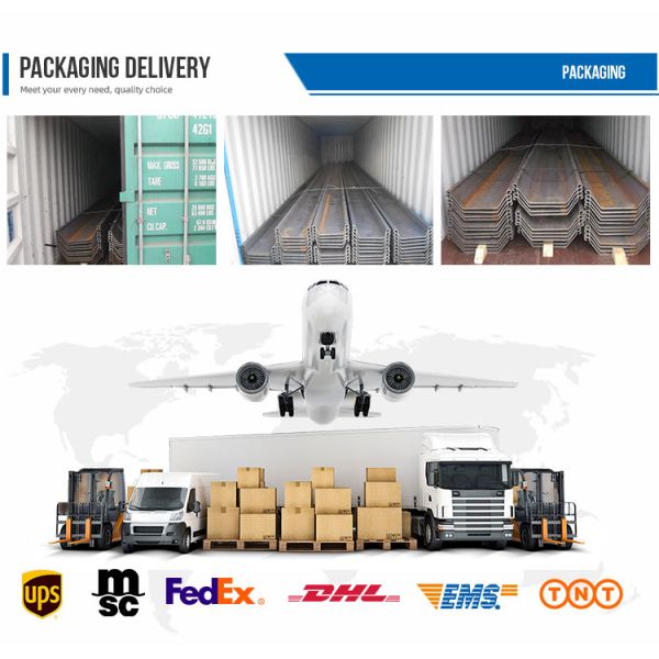 Q235 Q345 Cold Formed Steel Sheet Pile Sp-U400*170*15.5 304 316 Sy295 Ysp45