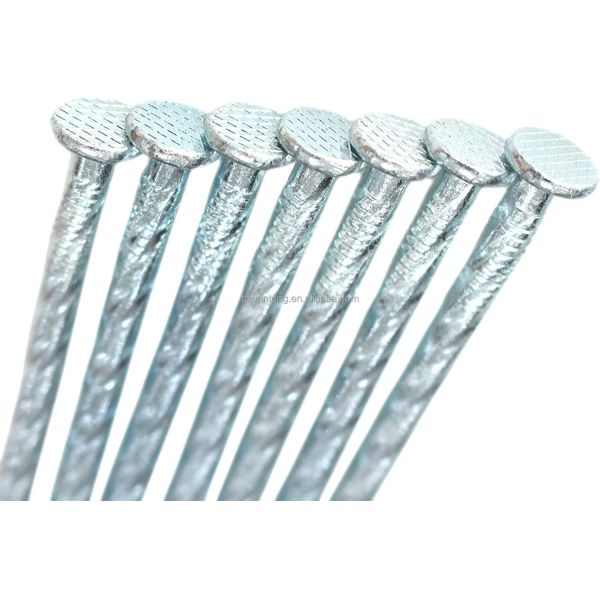 10 дюймовый общий ногтей оцинкованные металлические спиральные ногти для искусственной травы ландшафтный козырь