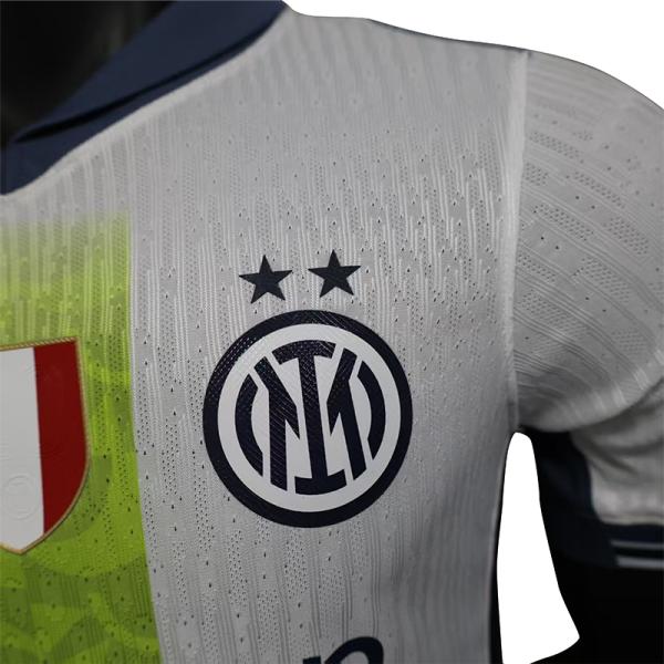 Inter Milan 2526 Pre-Match Jersey - Custom Polyester Football Shirt