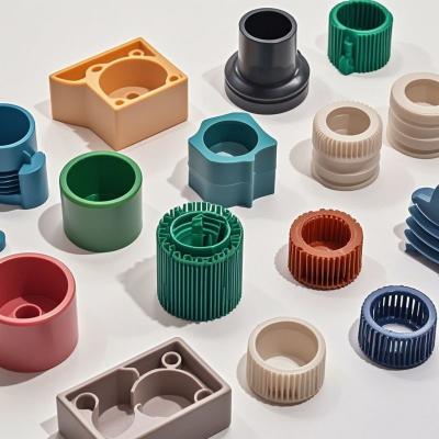 Tapping Bushing Surface Treatment Custom CNC Plastic Parts With Smooth Surface Finish