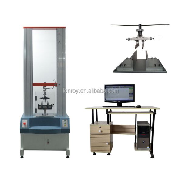 EN 1288 ASTM C158 Three Point Four Point Glass Bending Flexural Tester with Computer Software Control ISO 527