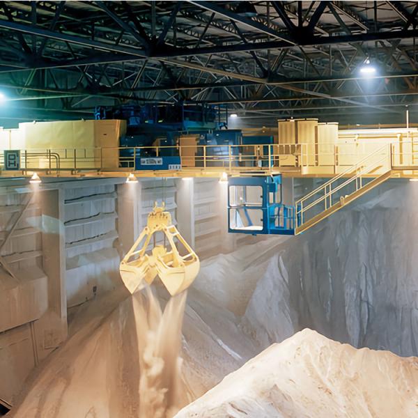 Span 31.5m IP54 5T  A5~A7 QZ Double Girder Overhead Crane with Grab