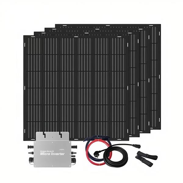 VDE certified 600W 800W Flexible Photovoltaikanlage Balkonkraftwerk Solarpanel Balcony Power Plant