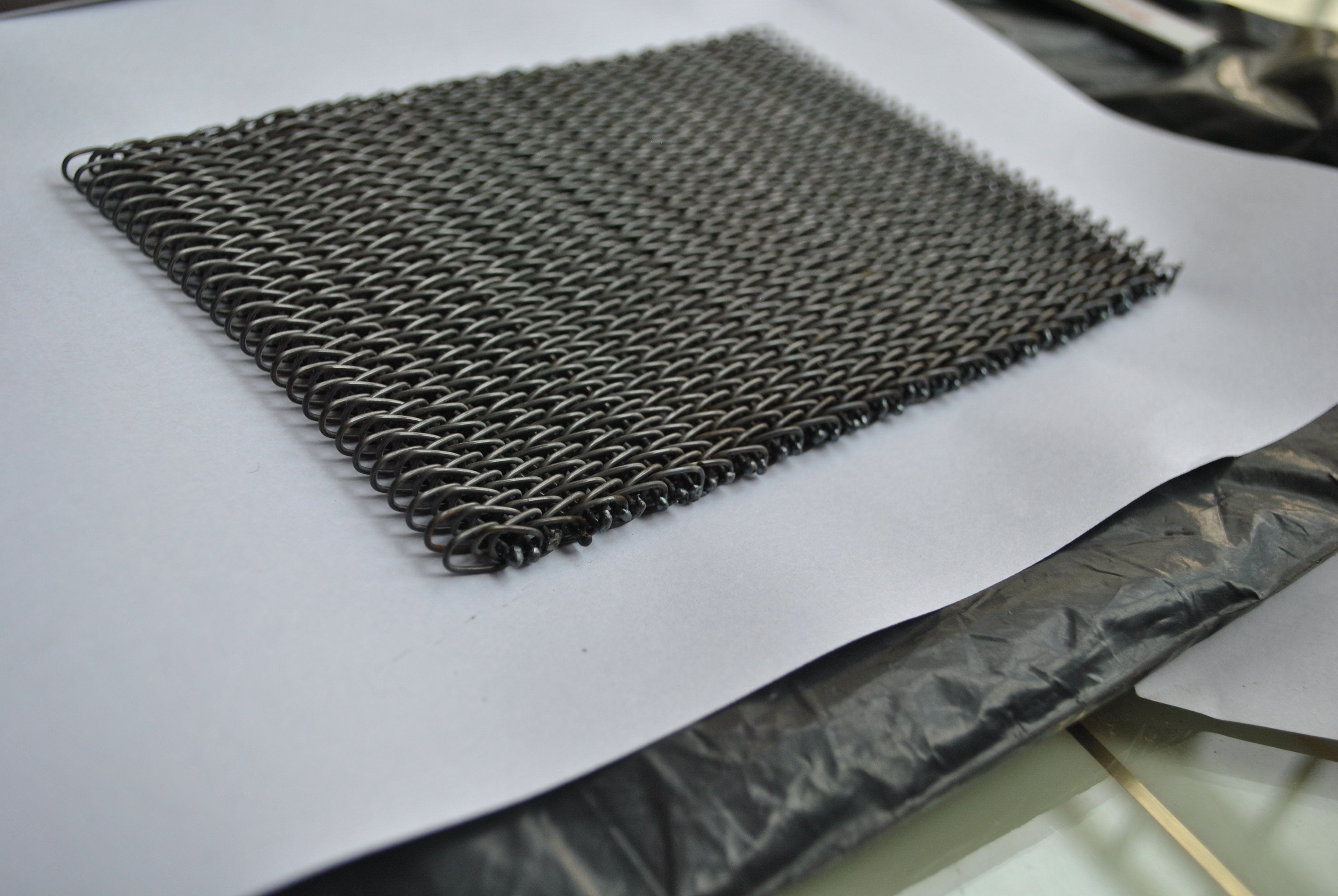 Customized Herringbone Encryption Mesh Belt for Small Thing Chain Link Compound Balance Weave Conveyor Belt for Food