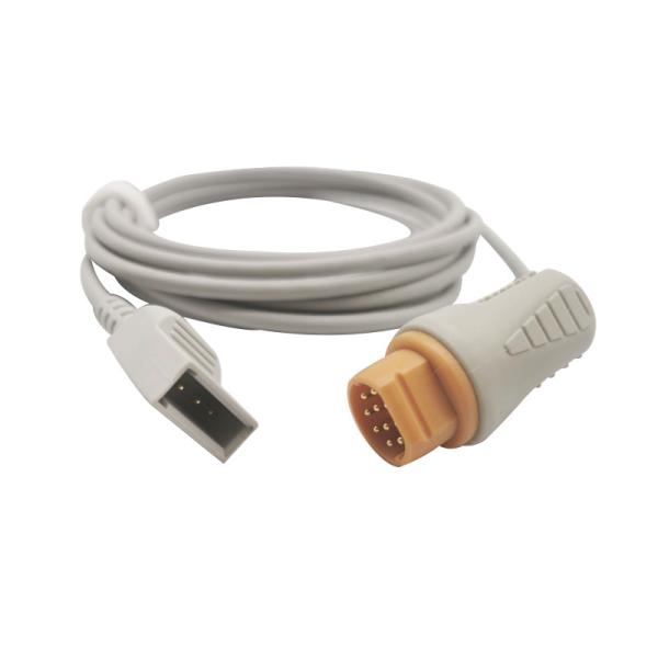Utah Connector Fukuda Denshi Compatible IBP Adapter Cable 13ft