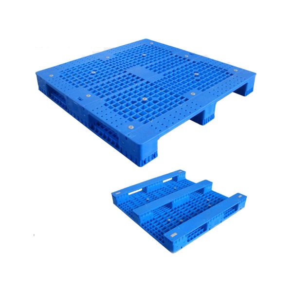 1300*1300 Open Deck Single-Faced Grid Plastic Pallet for Heavy Duty Warehouse Storage