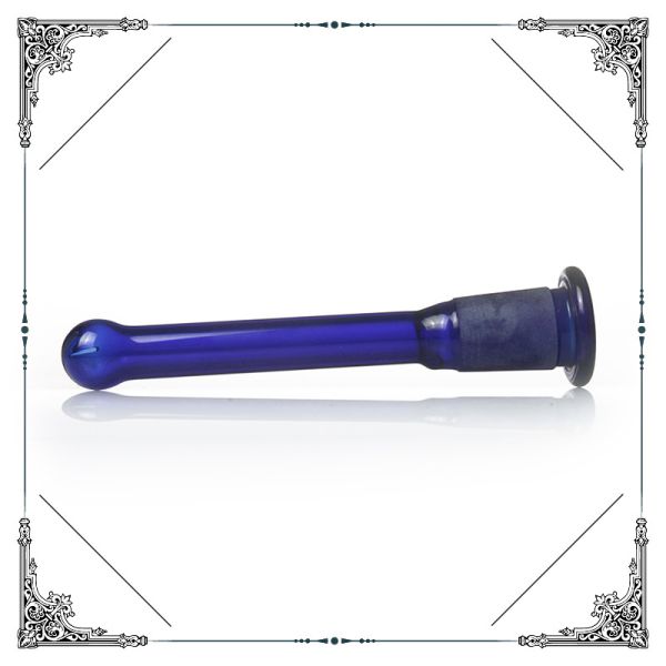 Smoking Hand Blown Downstems Blue For Water Pipes And Glass Bongs Hookah