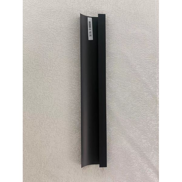 Aluminum Channel Profile Black Baseboard Skirting Board for Floor Wall Cover 2.5 Meters