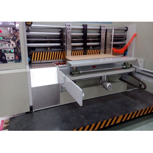 Steel Flexo Printer Slotter Die Cutter , Corrugated Box Printing Machine