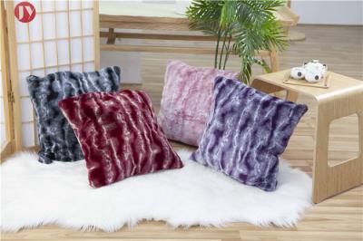 Shaggy Fancy Nordic Faux Fur Wholesale Decorative Pillow Cover With Invisible Zipper