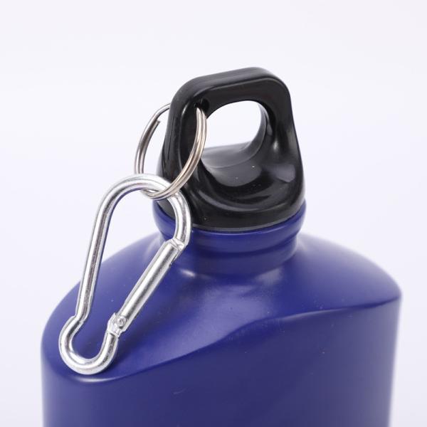 Custom Logo Direct Drinking 550ML Reusable Gym Aluminum Water Bottle in American Style