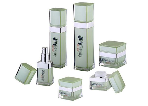 Custom Yellow Empty Makeup Bottles For Personal Care Industry