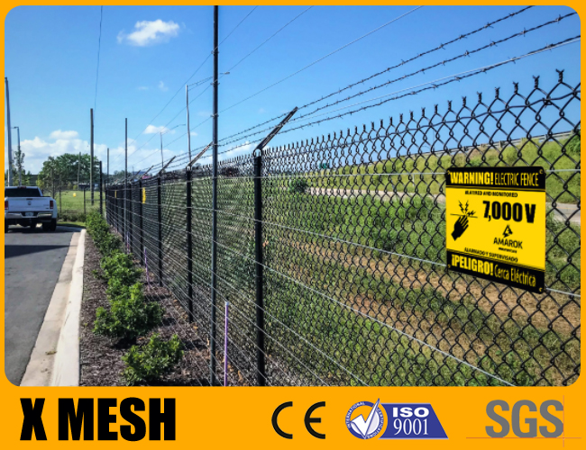 Roll Of Green Vinyl Coated Chain Link Fence ASTM F668