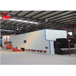 Forced Hot Air LPG Gas Furnace Stainless Steel / Carbon Steel Material With Red