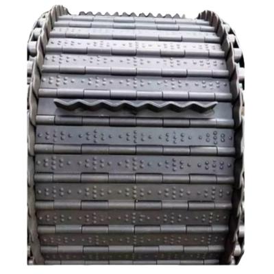 Galvanized Steel Sheet Chip Conveyor Chain Plate Of Chip Cleaner