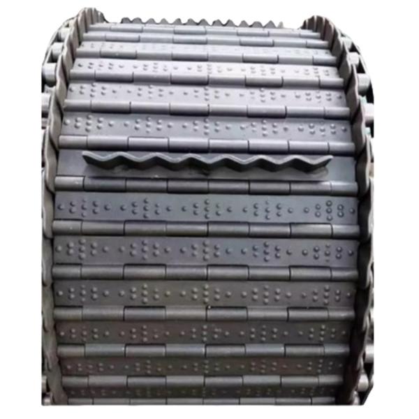 Galvanized Steel Sheet Chip Conveyor Chain Plate Of Chip Cleaner