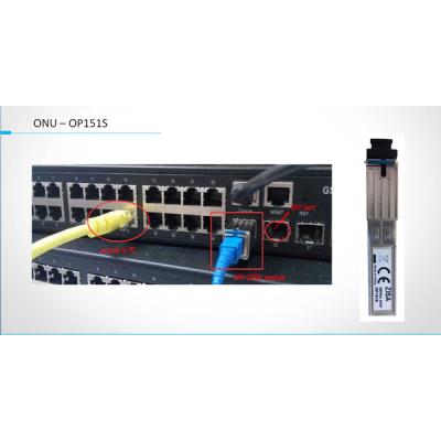 Módulo multimodo do transceptor ONU SFP do SC de Tx 1310/1490nm 20km para o interruptor